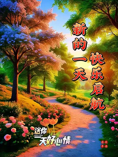 新的一天快乐启航，送你一天好心情